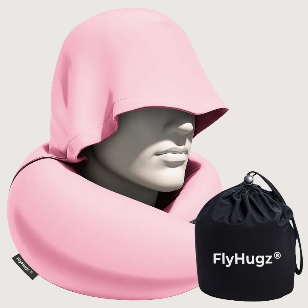 FlyHugz® 2.0 Hooded Travel Pillow - Image 7