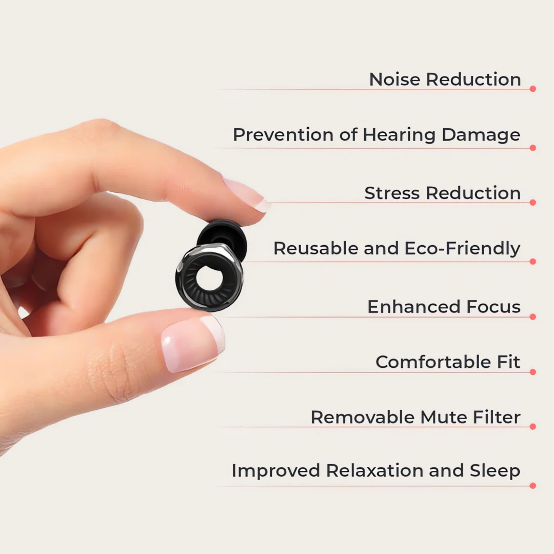 FlyHugz® Noise Reducing Travel Earplugs - Image 5